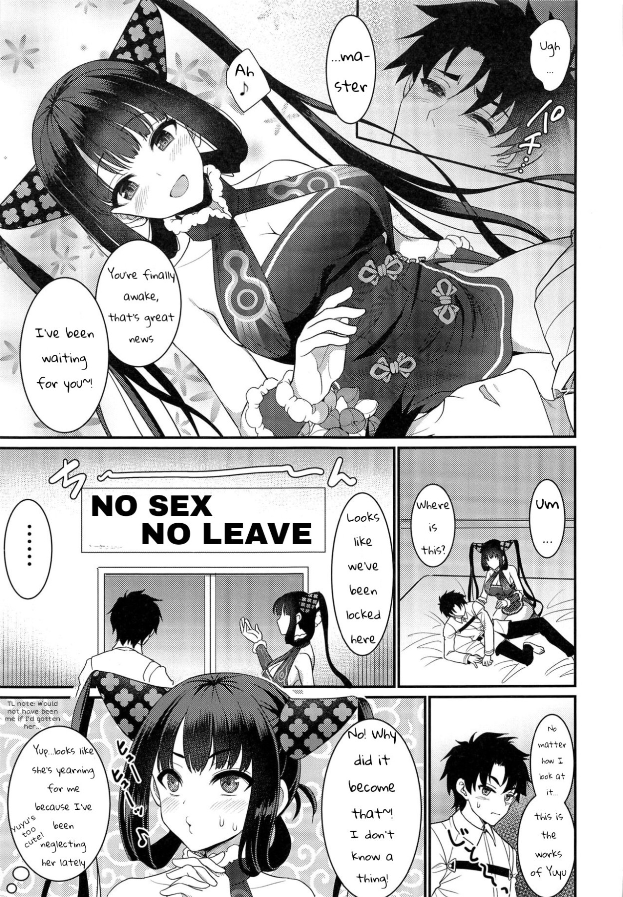 Hentai Manga Comic-We Had SEX In The Room But We Still Can't Get Out-Read-2
